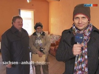 Frank Hoffmann, Karin Rosemann und Stefan Bernschein im Gemeindezentrum